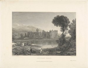 Linlithgow Palace af Robert Wallis