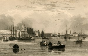 Liverpool, fra Mersey, nr. III..., c1830.