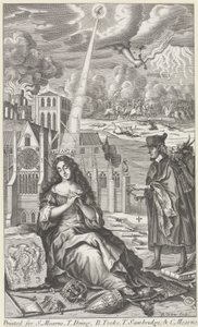 Britannia græder over landets tilstand, 1682