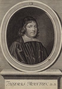 Thomas Manton, engelsk puritansk præst (gravering)