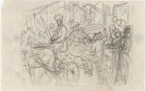 En markedssouvenir fra løjtnanten. Illustrationer til historierne om fændrik Stål af Robert Wilhelm Ekman