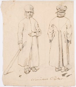 Winaker-dreng i folkedragt af Robert Wilhelm Ekman
