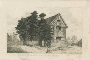 Madeley - Old House: radering, nd [1804-1875] (tryk)