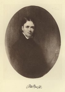 Robert W Buss, selvportræt (s/h foto)