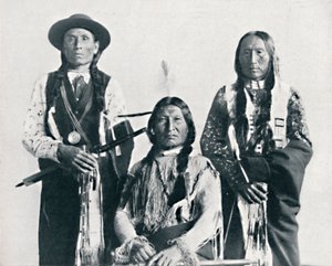 En gruppe af Algonquiner, 1912