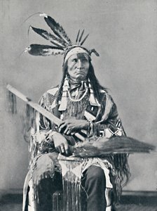 En Sioux-høvding, 1912