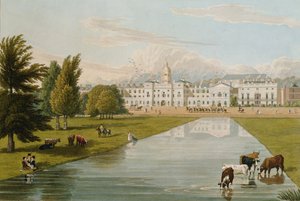 Udsigt over Horse Guards og Melbourne House, taget fra St. James