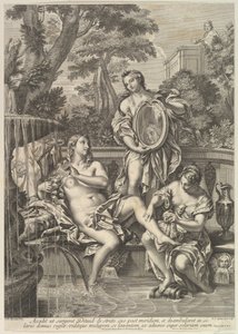David og Batseba, 1680-1743.