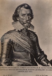 Grev Ernst von Mansfeld, tysk general fra Trediveårskrigen, 1600-tallet 1894
