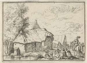 Campingplads ved en landsby Landskaber med lejre (serietitel)