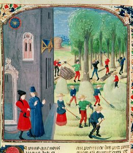 Ms. Lat 1173 Høslæt og træskæring, fra Charles d