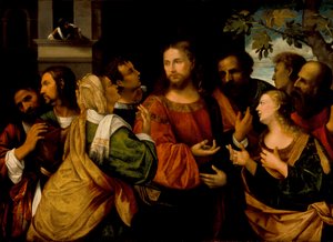 Kristus og Kanaans kvinder, ca. 1520