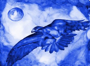 Blue Hawk Moon-flyvningen