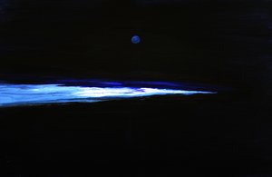 Blå måneskin af RodMacIver
