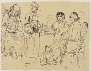 Almisser til de fattige af Rodolphe Bresdin