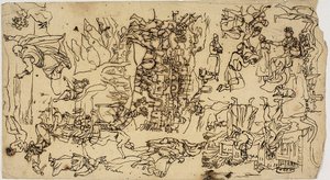 Bibelske scener af Rodolphe Bresdin