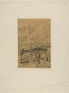 Byen i bjergene af Rodolphe Bresdin