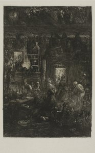 Moldavisk interiør af Rodolphe Bresdin