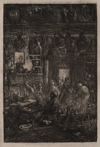 Moldavisk interiør, 1865.