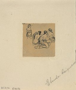 Undersøgelse af badegæster af Rodolphe Bresdin