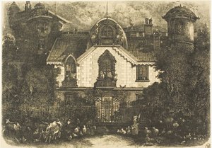 Det fortryllede hus af Rodolphe Bresdin