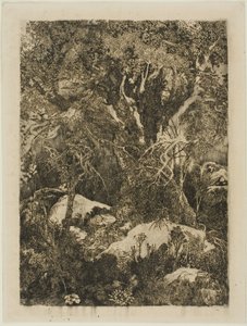 Fontainebleau-skoven af Rodolphe Bresdin