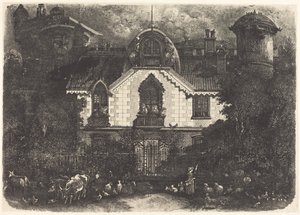 Det hjemsøgte hus af Rodolphe Bresdin