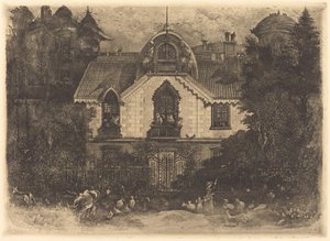 Det hjemsøgte hus af Rodolphe Bresdin
