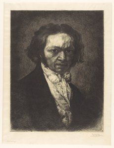 Portræt af kunstneren Francisco de Goya af Rogelio de Egusquiza