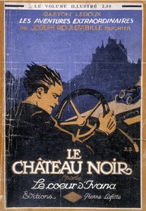 Forsiden af bogen "Le chateau noir