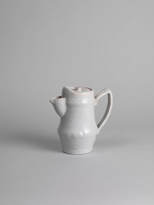 Hvid tinglaseret kaffekande, 1914-15 af Roger Eliot Fry