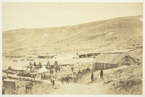 Lejr for de 4. lette dragoner af Roger Fenton