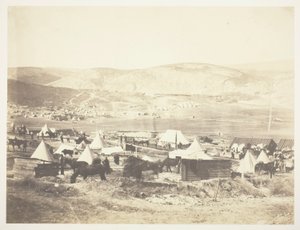 Lejr for 5. dragongarde af Roger Fenton