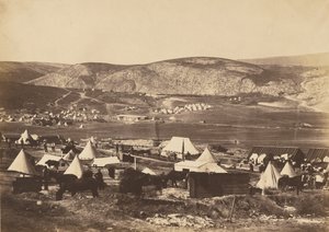 Lejr for 5. Dragon Guards af Roger Fenton
