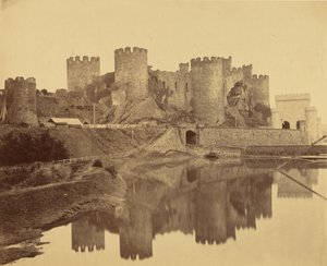 Conwy Castle, Nordwales af Roger Fenton