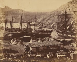 Kosakbugten, Balaklava af Roger Fenton