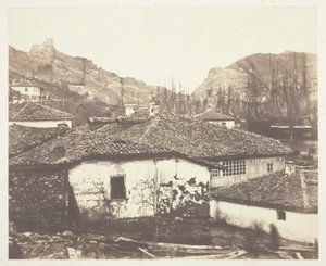 Cottages at Balaklava af Roger Fenton