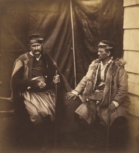 Diskussion mellem to kroater. af Roger Fenton