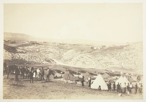 Lejr af hesteartilleri af Roger Fenton