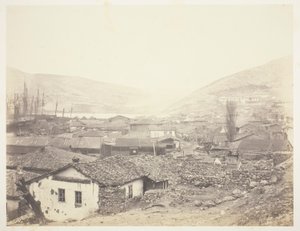 Generel udsigt over Balaklava af Roger Fenton