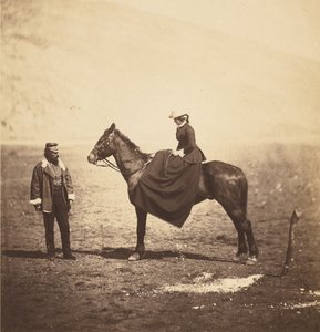 Henry Duberly Esq, Paymaster, 8th Hussars  fru Duberly. af Roger Fenton