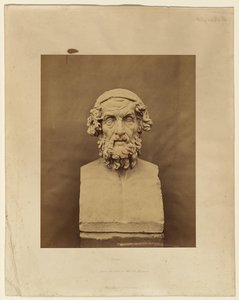 Homer, efter busten på British Museum af Roger Fenton