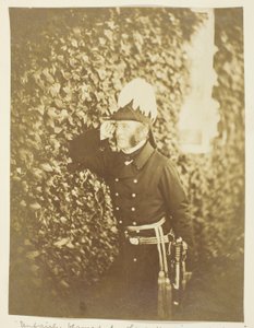 Jas. B.B. Estcourt (1802-1855), general, fotograferet på Krim kort før sin død, 1802-1855 af Roger Fenton