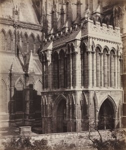 Lincoln Cathedral: Galilee Porch af Roger Fenton