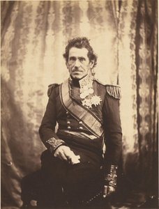Generalløjtnant Sir De Lacy Evans, G.C.B. af Roger Fenton