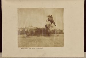 Peter den Store, Isaac Square, St. Petersburgh [sic] af Roger Fenton