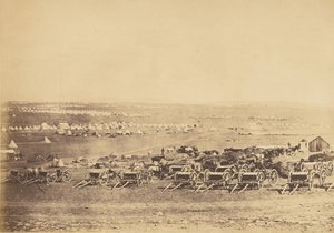 Plateauet i Sebastopol III af Roger Fenton