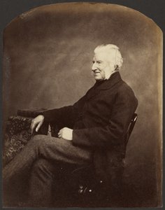 [Portræt af en mand, 3/4 billede] af Roger Fenton