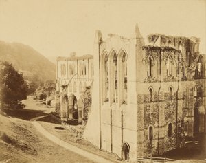 Rievaulx Kloster af Roger Fenton
