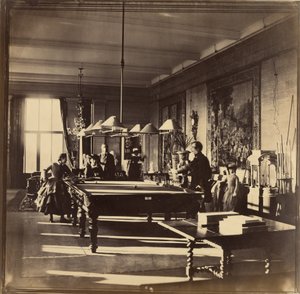 [Billardstuen, Mentmore House] af Roger Fenton